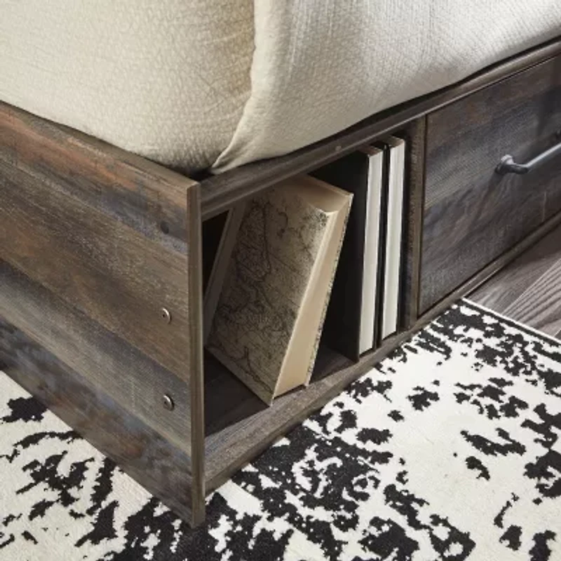 Signature Design by Ashley® Drystan Panel Bed with -Storage Drawers