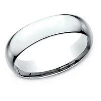 Unisex Adult 6MM Platinum Wedding Band