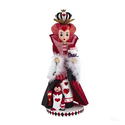 Kurt Adler 17.5-Inch Hollywood Queen of Hearts Nutcracker