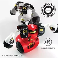 Sharper Image Remote Control Robot Combat Set, Multiplayer RC Toy for Kids