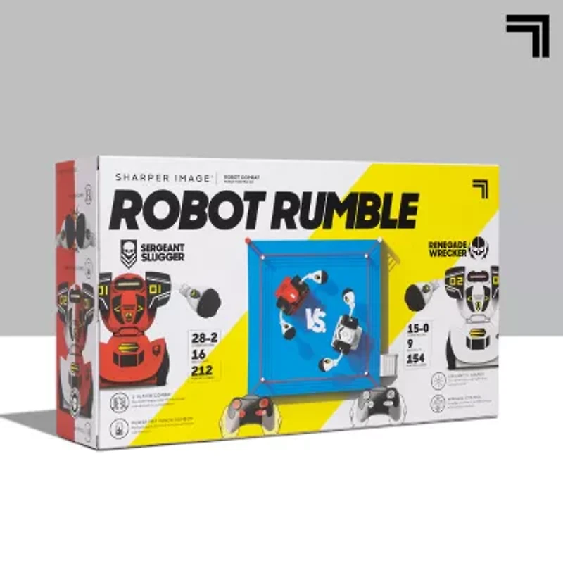 Sharper Image Remote Control Robot Combat Set, Multiplayer RC Toy for Kids