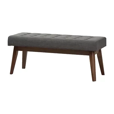 Elia Upholstered Tufted Bench