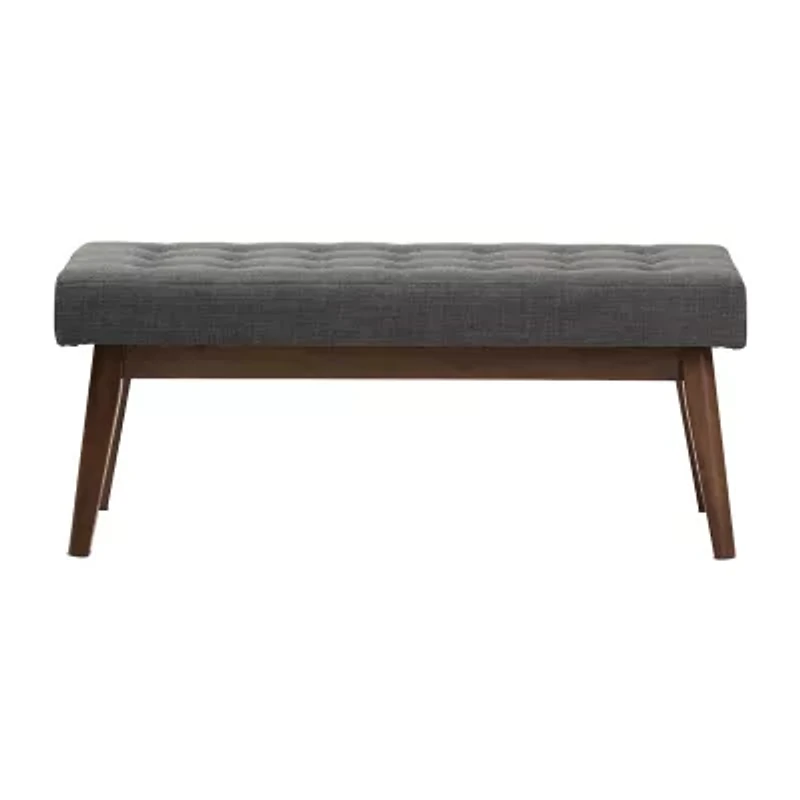 Elia Upholstered Tufted Bench