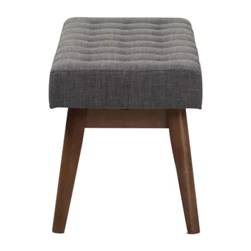 Elia Upholstered Tufted Bench