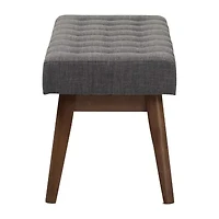 Elia Upholstered Tufted Bench