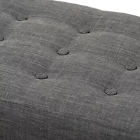 Elia Upholstered Tufted Bench