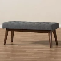 Elia Upholstered Tufted Bench