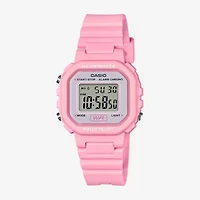 Casio Womens Pink Strap Watch La20wh-4a1