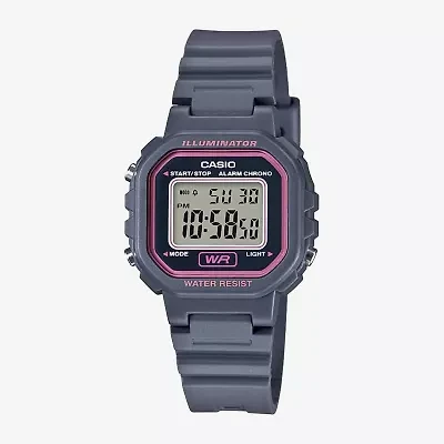 Casio Womens Black Strap Watch La20wh-8a