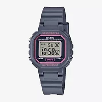 Casio Womens Black Strap Watch La20wh-8a