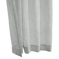 Trenton Rod Pocket Back Tab Light-Filtering Single Curtain Panel