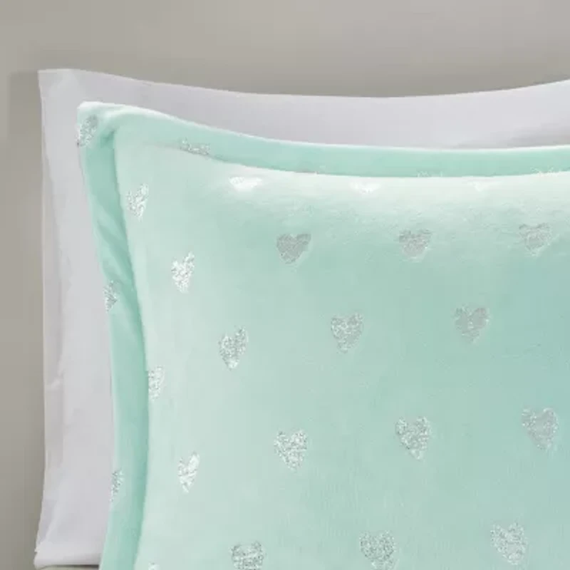 Intelligent Design Jenna Geometric Comforter Set with decorative pillow
