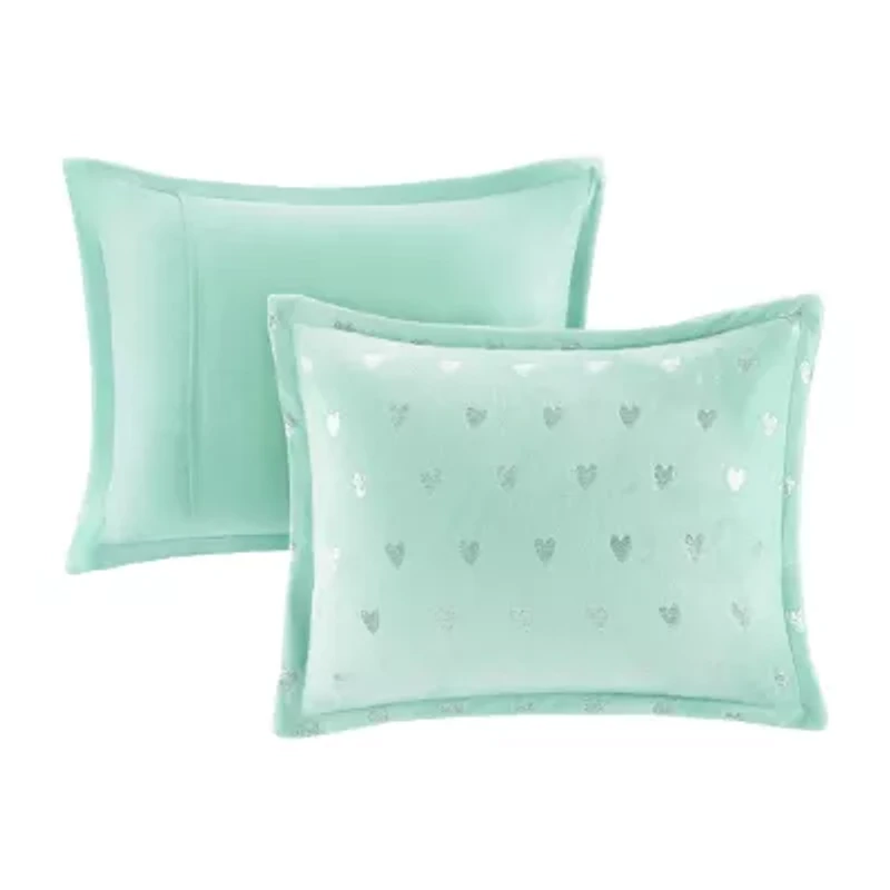 Intelligent Design Jenna Geometric Comforter Set with decorative pillow