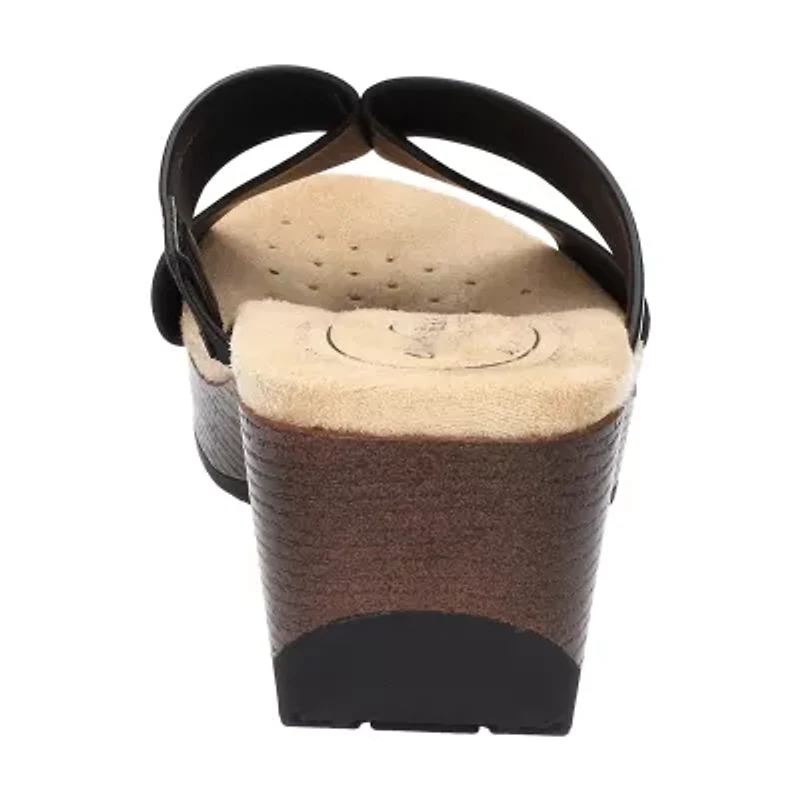 Easy Works By Street Womens Ragan Slide Sandals