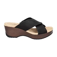 Easy Works By Street Womens Ragan Slide Sandals