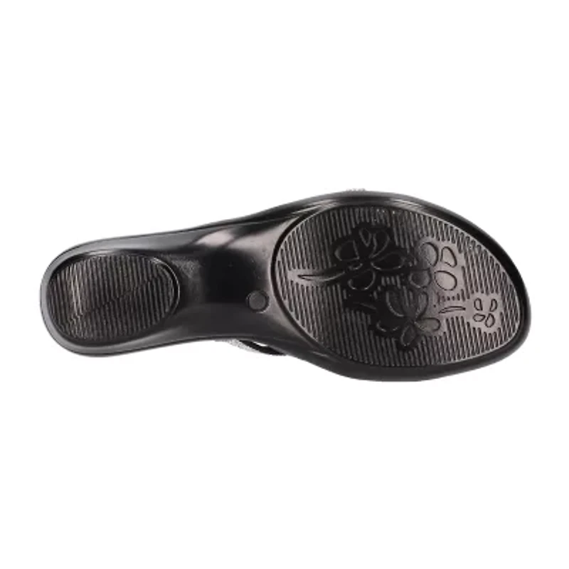 Easy Street Womens Aldina Slide Sandals