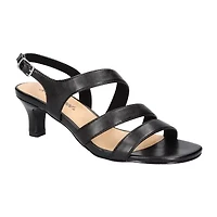 Easy Street Womens Como Heeled Sandals