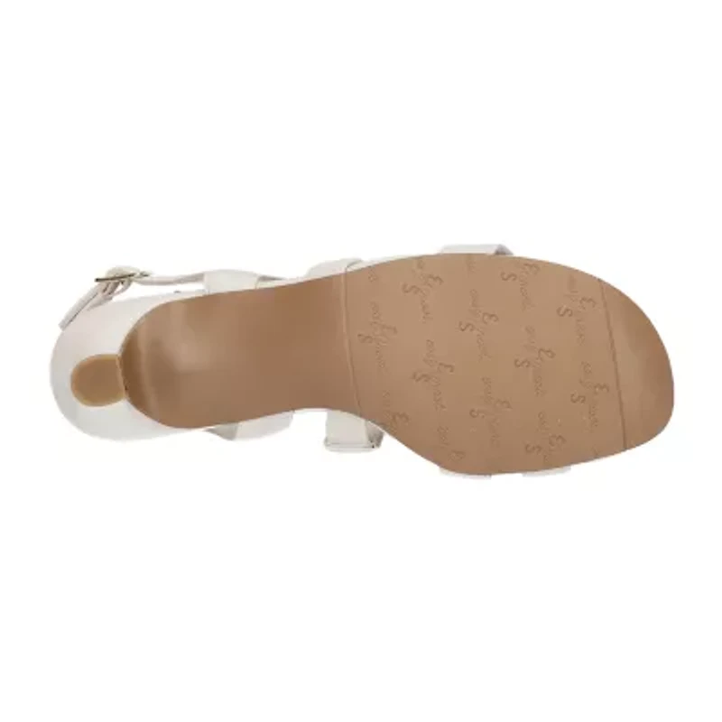 Easy Street Womens Como Heeled Sandals