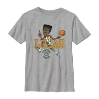 Little & Big Kid Boys Crew Neck Short Sleeve Regular Fit Stranger Things Graphic T-Shirt