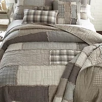 Donna Sharp Smoky Cobblestone Square Throw Pillow