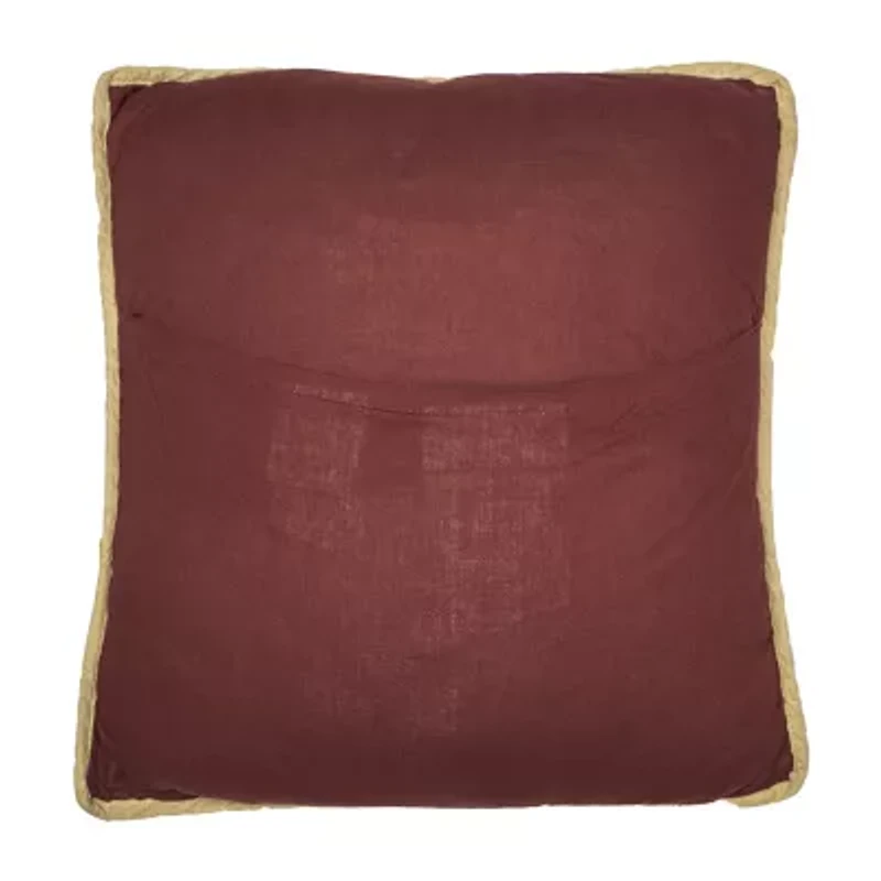 Donna Sharp Pine Lodge Square Throw Pillow