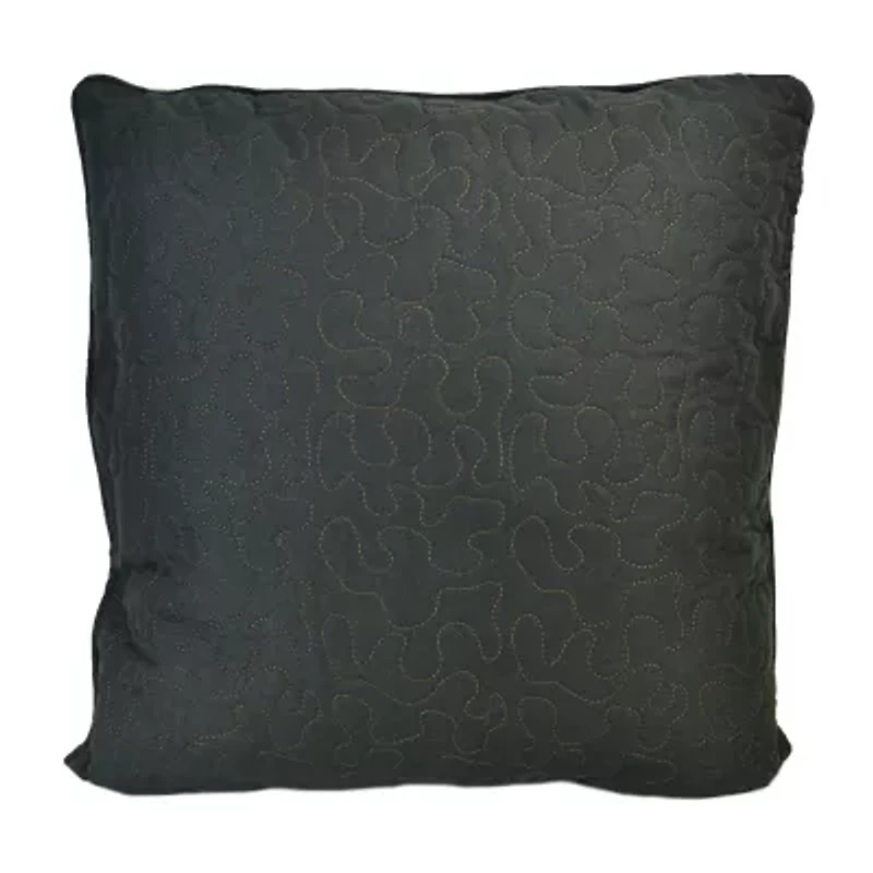Donna Sharp Bear Walk Plaid Square Throw Pillow