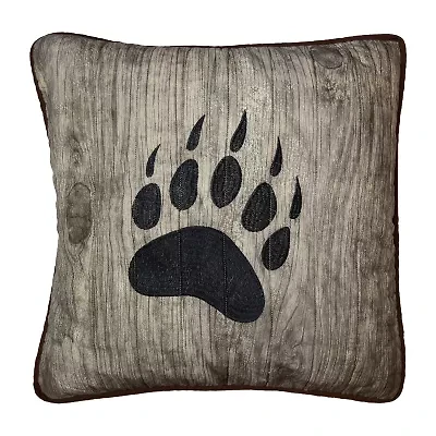 Donna Sharp Bear Mirage Square Throw Pillow