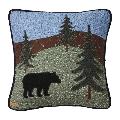 Donna Sharp Bear Lake Square Throw Pillow