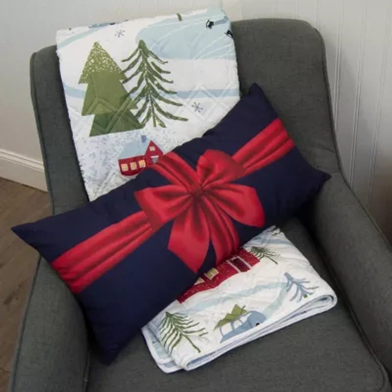 Your Lifestyle By Donna Sharp Winter Wonderland Rectangular Throw Pillow