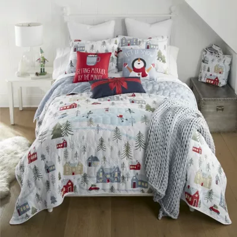 Your Lifestyle By Donna Sharp Winter Wonderland Rectangular Throw Pillow