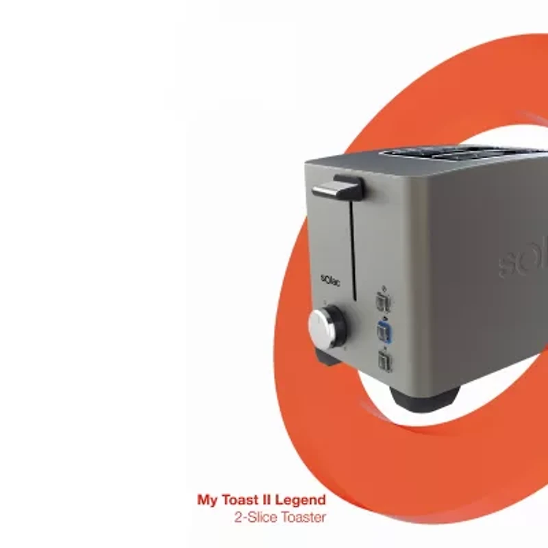 SOLAC My Toast II Legend 2-Slice Toaster