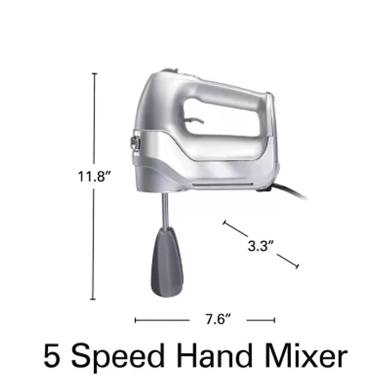 Hamilton Beach Professional 5 Speed Hand Mixer with Easy Clean Beaters