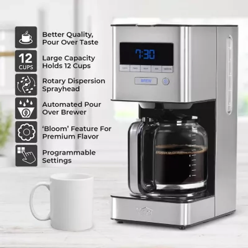 Vinci Rdt Spinning Sprayhead Coffee Maker