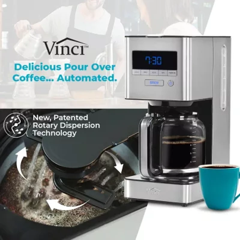 Vinci Rdt Spinning Sprayhead Coffee Maker