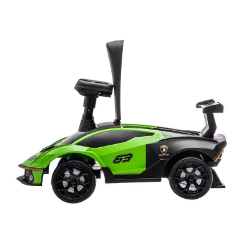 Best Ride On Cars Lamborghini SCV12 Push Car-Green