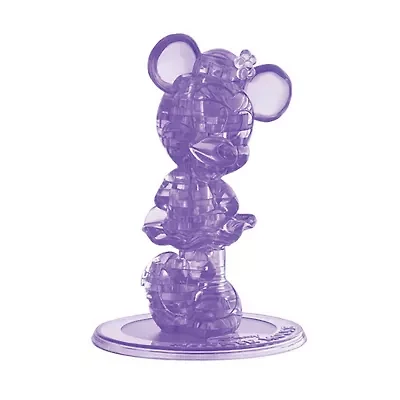 Bepuzzled 3d Crystal Disney Minnie Mouse 2nd Edition: 42 Pcs Minnie Mouse 42-pc. Puzzle