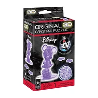 Bepuzzled 3d Crystal Disney Minnie Mouse 2nd Edition: 42 Pcs Minnie Mouse 42-pc. Puzzle