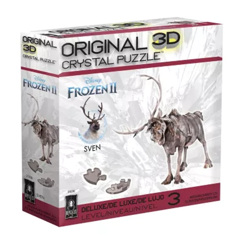 Bepuzzled 3d Crystal Disney Frozen Ii - Sven The Reindeer: 72 Pcs Frozen 72-pc. Puzzle