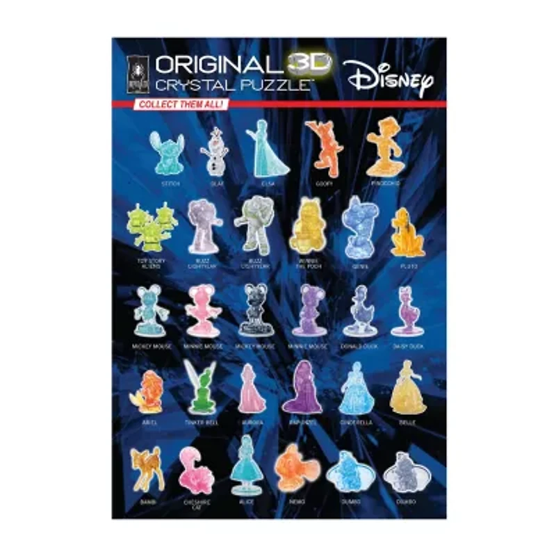 Bepuzzled 3d Crystal Disney Cinderella'S Carriage (Clear): 71 Pcs Cinderella Princess Puzzle