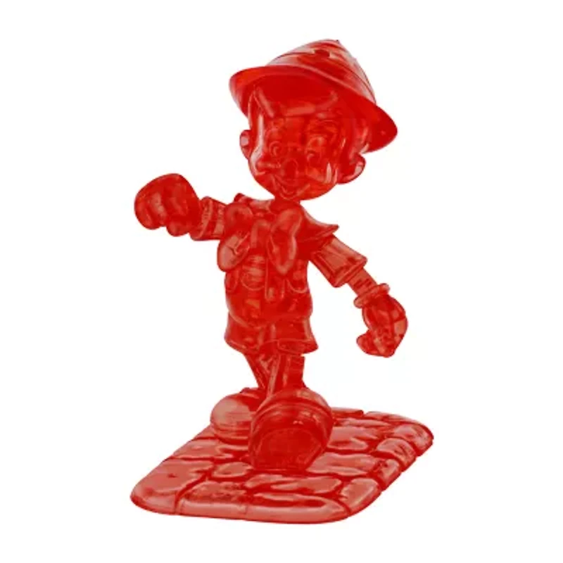 Areyougame.Com Areyougame.Com 3d Crystal Disney Pinocchio (Red): 38 Pcs Puzzle