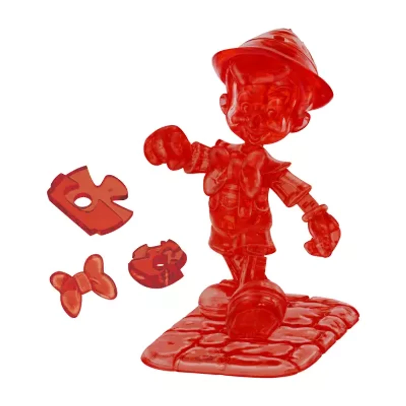 Areyougame.Com Areyougame.Com 3d Crystal Disney Pinocchio (Red): 38 Pcs Puzzle