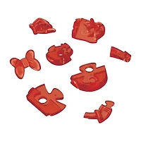 Areyougame.Com Areyougame.Com 3d Crystal Disney Pinocchio (Red): 38 Pcs Puzzle