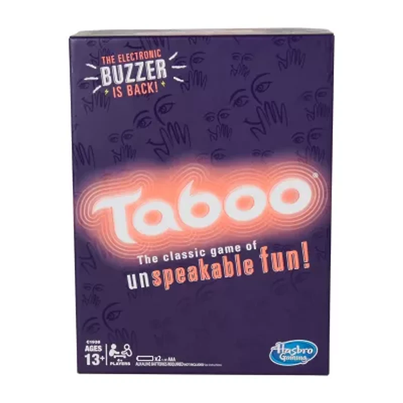 Hasbro Taboo Game Card Game