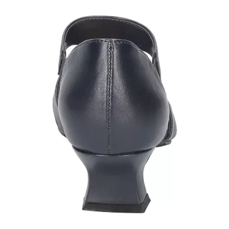 Easy Street Womens Essie Heeled Sandals