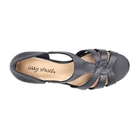 Easy Street Womens Essie Heeled Sandals