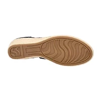 Easy Street Womens Pari Wedge Sandals