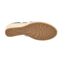 Easy Street Womens Pari Wedge Sandals