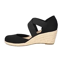 Easy Street Womens Pari Wedge Sandals