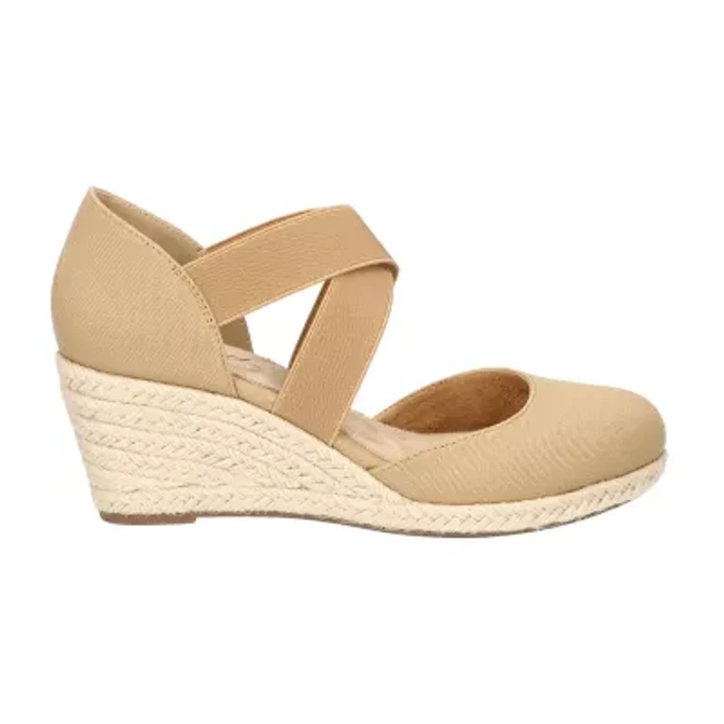 Easy Street Womens Pari Wedge Sandals