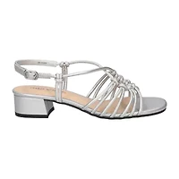 Easy Street Womens Sicilia Heeled Sandals